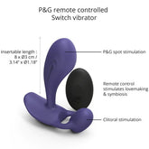 LOVE TO LOVE Witty SWITCH - Dual Pleasure, Endless Possibilities Prostate Toys
